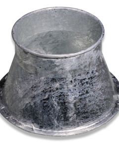 Reducing bush 150x110 galv for FlexVey 125